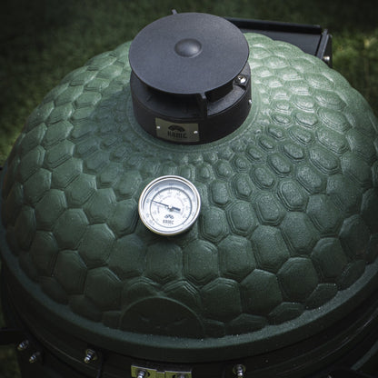El KAME de Cerámica 22” – Parrilla Kamado Premium para Asar, Ahumar y Hornear